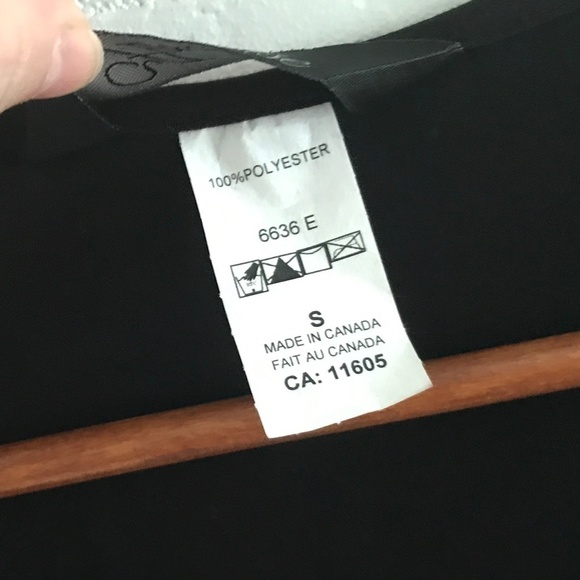 Vintage vest Black and brown Flowy - Size S - Picture 5 of 6